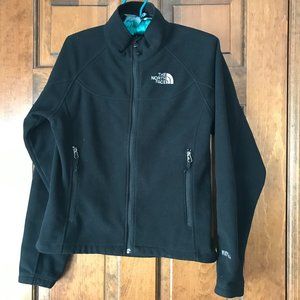 The North Face Windwall Zip-Up Black Jacket Small